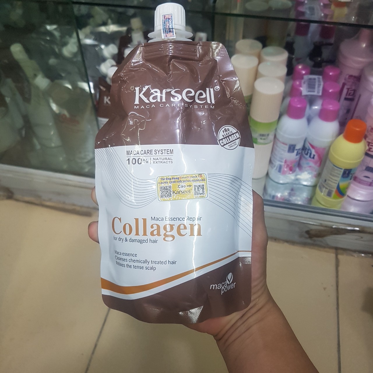 Ủ tóc Collagen Ý