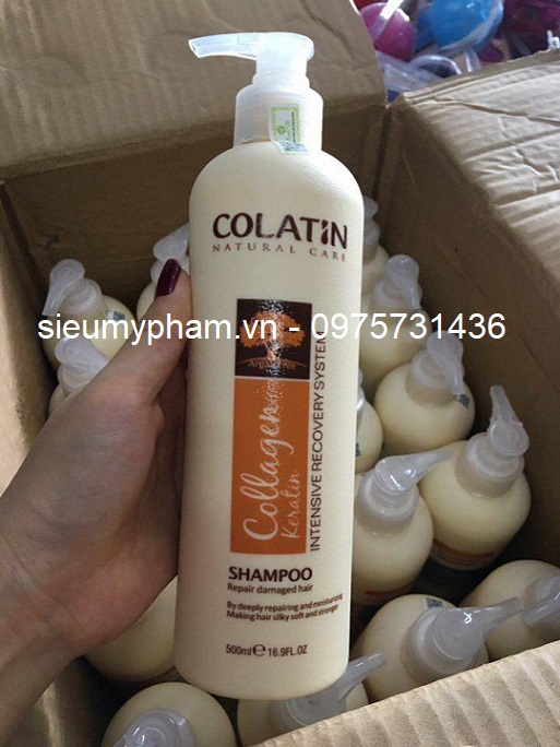 Bán buôn dầu gội Colatin cho Salon tóc