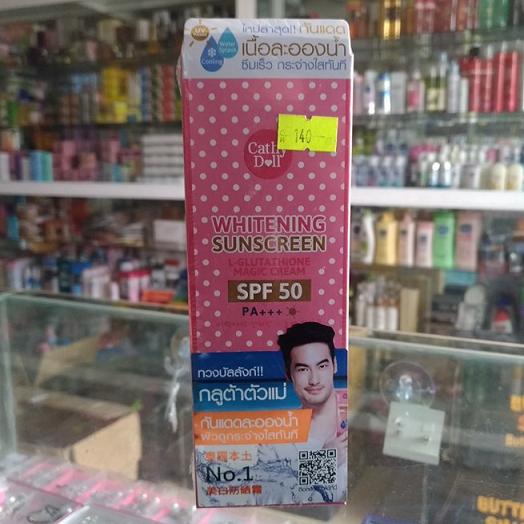 Kem chống nắng dưỡng trắng Cathy Doll Thái Lan