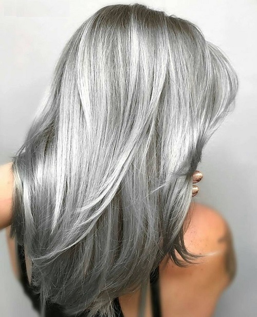 Tổng hợp mẫu tóc màu than chì ánh xanh tạo phong cách khác biệt  VNTESTBANK