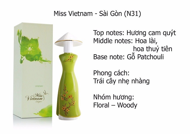 Nước hoa Miss Việt Nam miền Nam