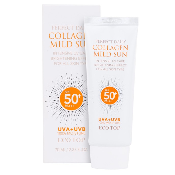 Kem chống nắng Ecotop Perfect Daily Collagen Mild Sun SPF 50+++