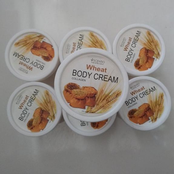 Kem kích trắng dưỡng ẩm Scentio Wheat Body Cream