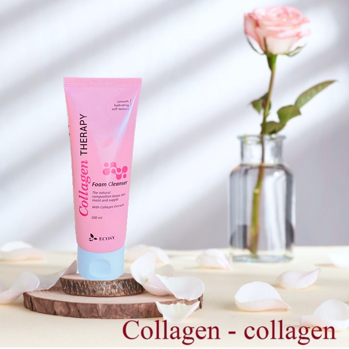 Sữa rửa mặt collagen Ecosy