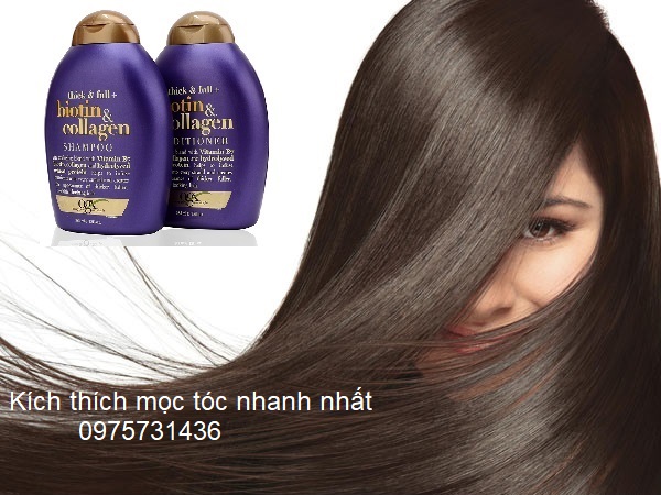 Dầu gội kích thích mọc tóc Biotin Collagen Mỹ giá rẻ