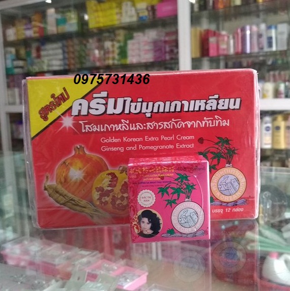 Kem sâm lựu đỏ Thái Lan hải Phòng